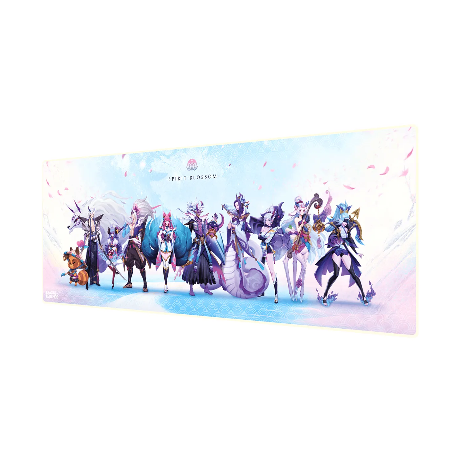 Mouse Pad League Of Legends Extralargo Xl Flor Espiritual